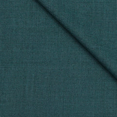 Tweed Blazer Fabric Raymond Wool Blended Pin Check Colour Viridian Green