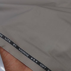 Trouser Fabric Raymond T/R Plain Color Firewood Brown