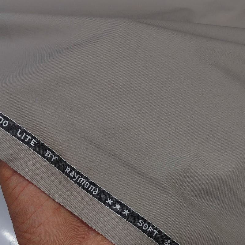 Trouser Fabric Raymond T/R Plain Color Firewood Brown