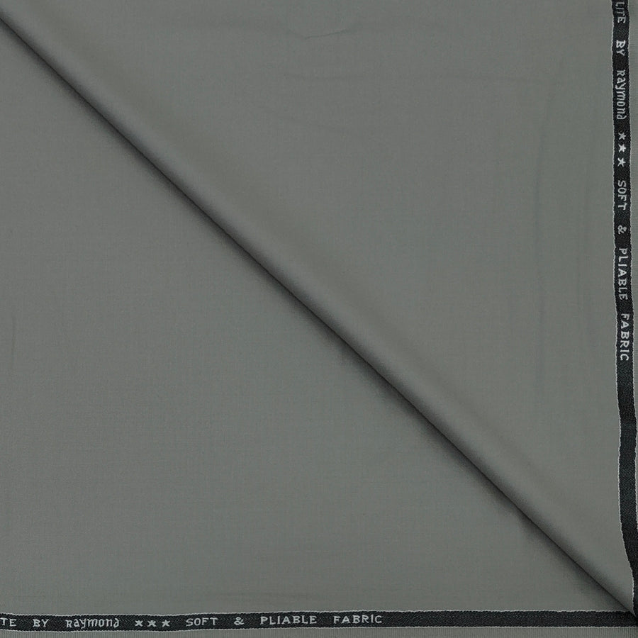 Trouser Fabric Raymond TR Plain Color Greenish Grey