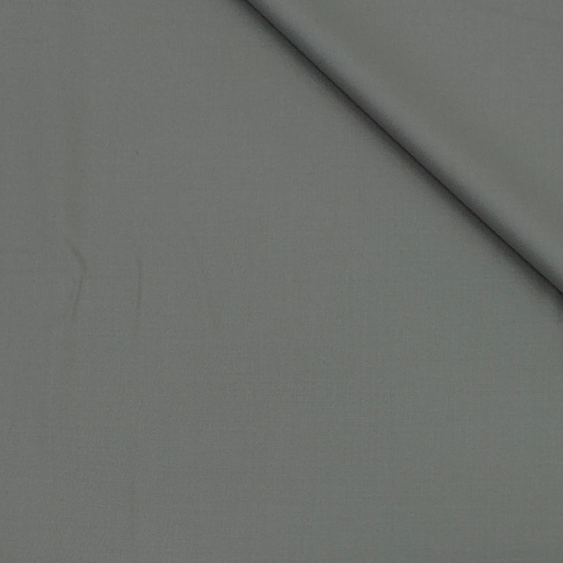Trouser Fabric Raymond T/R Plain Color Greenish Grey