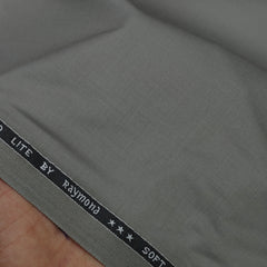 Trouser Fabric Raymond T/R Plain Color Greyish Green