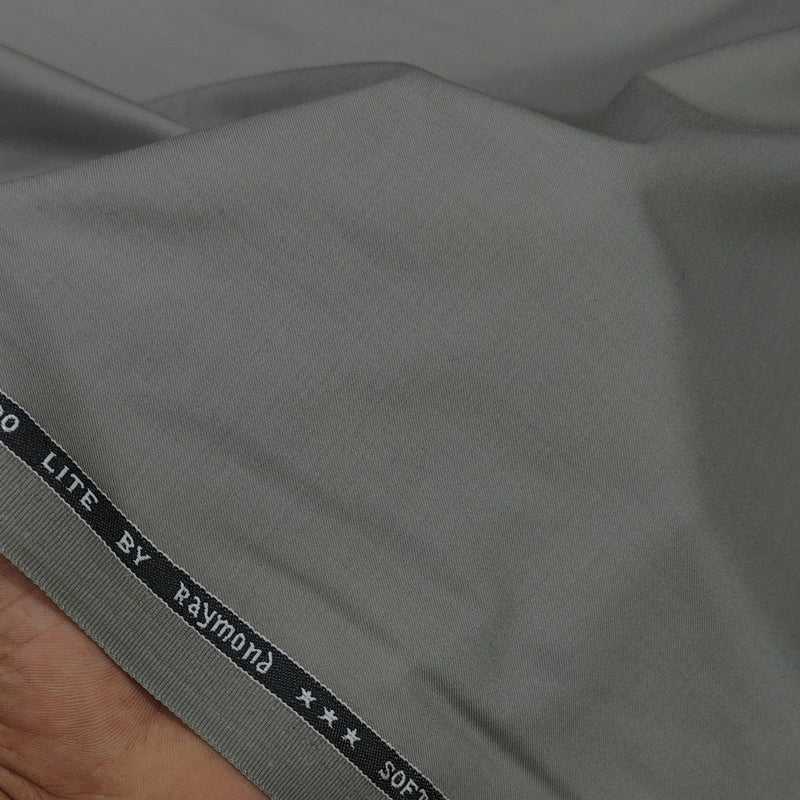 Trouser Fabric Raymond T/R Plain Color Greyish Green