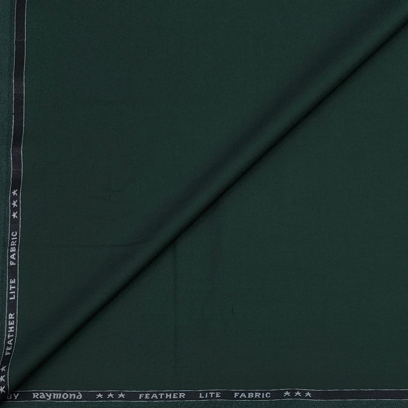 Trouser Fabric Raymond T/R Plain Color Hunter Green