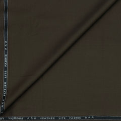 Trouser Fabric Raymond TR Plain Color Tan Brown