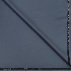 Trouser Fabric Raymond TR Plain Color Pigeon Blue