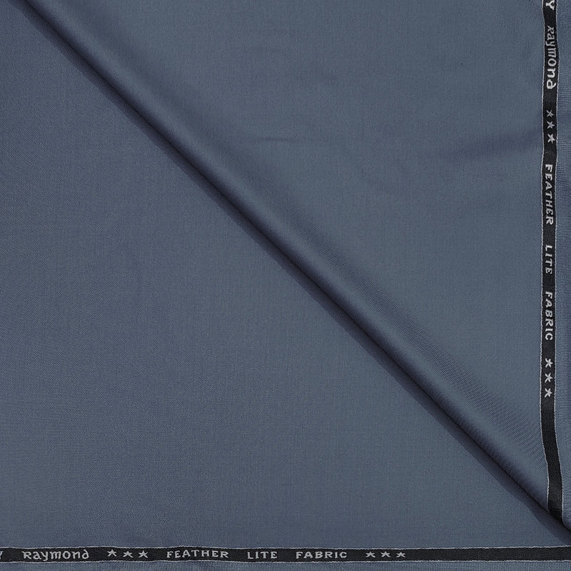 Trouser Fabric Raymond TR Plain Color Pigeon Blue
