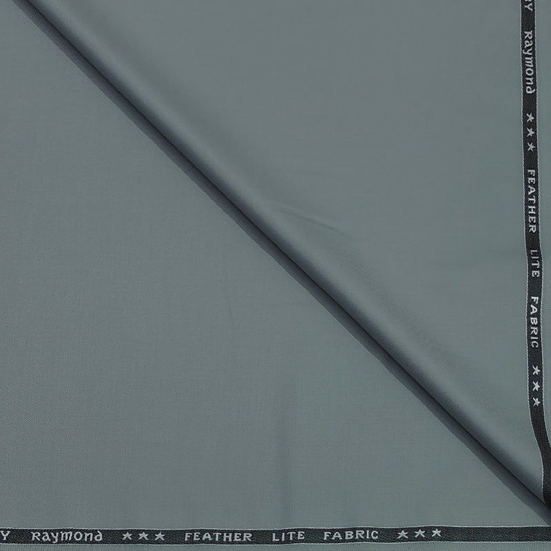 Trouser Fabric Raymond TR Plain Color Greenish Grey