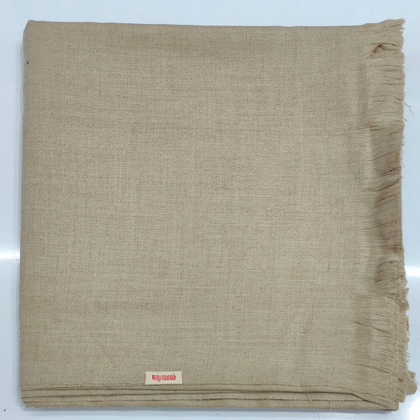 Raymond Woollen Shawl Lohi Shloak Colour Light Brown
