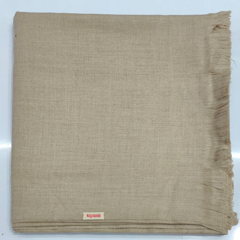 Raymond Woollen Shawl Lohi Shloak Colour Light Brown