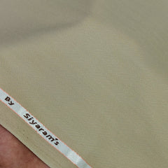 Suit Fabric Siyaram PV Herrinbone Color Light Brown
