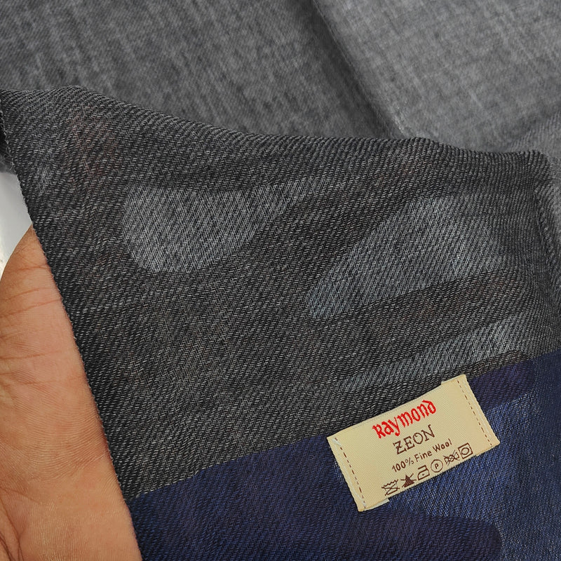 Raymond 100% Fine Pure Wool Scarf Colour Purple, Blue, Grey N Burgundy