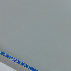 Suit Fabric Raymond Poly Viscose Plain Color Greenish Grey