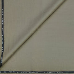 Suit Fabric Raymond TR Plain Color Light Brown