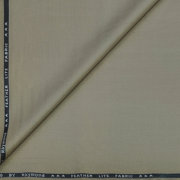 Suit Fabric Raymond TR Plain Color Light Brown