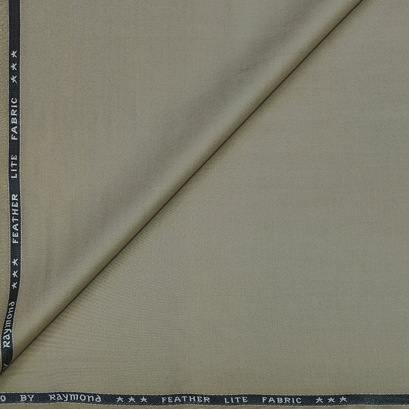 Suit Fabric Raymond TR Plain Color Light Brown