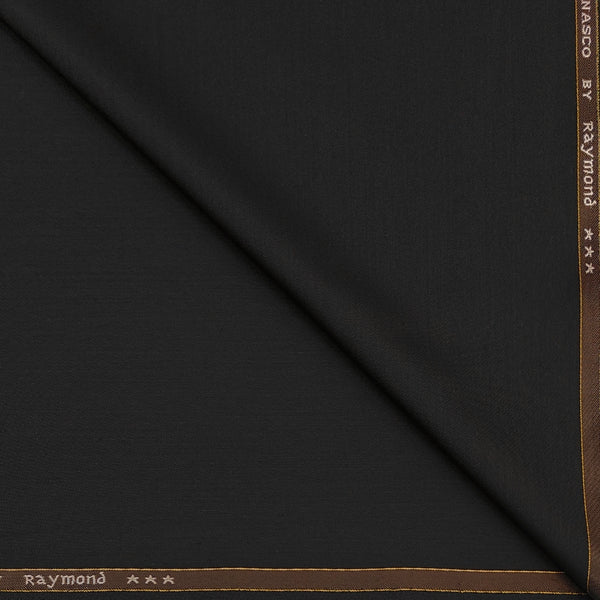 Suit Fabric Raymond Poly Viscose Plain Color Bistre Brown