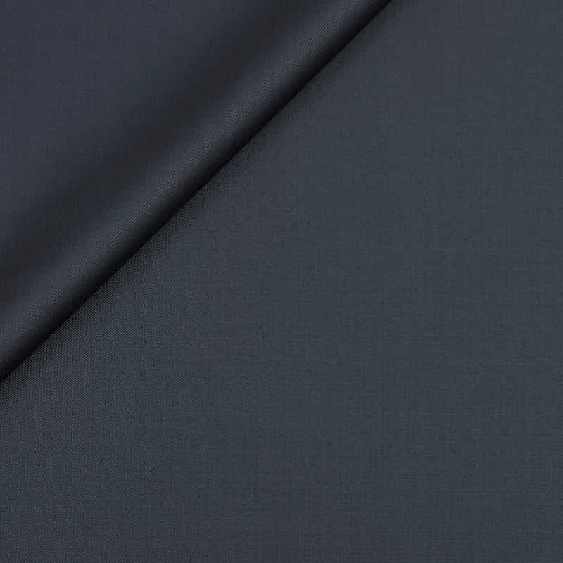 Cavalero Italy Men’s 30% Wool Super 120’s Unstitched Suiting Fabric Colour Greyish Blue