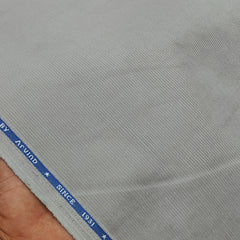 Corduroy Arvind Pure Cotton stretchable Trouser Fabric Colour Dusty Grey