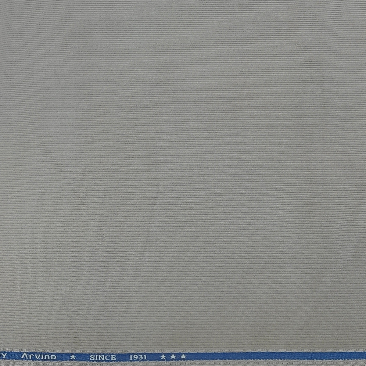 Corduroy Arvind Pure Cotton stretchable Trouser Fabric Colour Dusty Grey