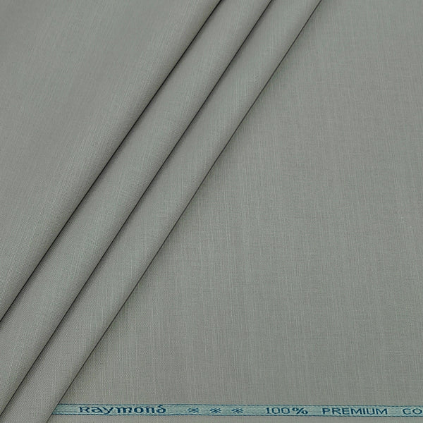 Trouser Fabric Raymond Pure Cotton Linen Look Color Dusty Brown