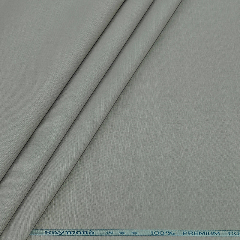 Trouser Fabric Raymond Pure Cotton Linen Look Color Dusty Brown