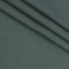 Trouser Fabric Raymond Pure Cotton Linen Look Color Emerald Green