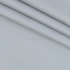 Trouser Fabric Raymond Poly Cotton Stretchable Pin Check Colour Ash Grey