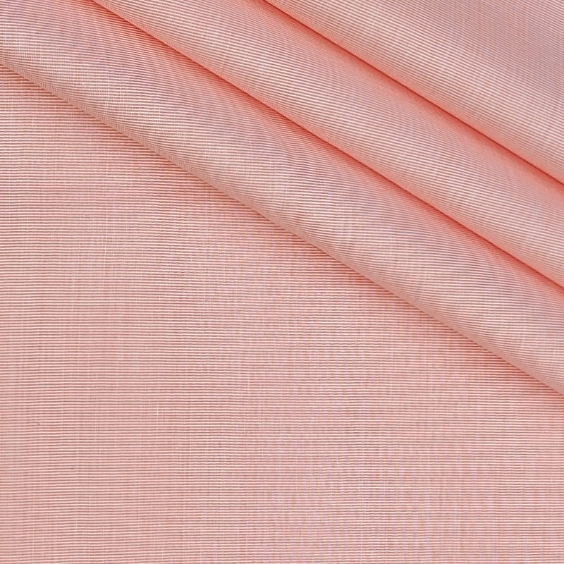 Shirt Fabric ManTire Poly Cotton Wrinkle Free Fill a Fill Colour Melon Pink