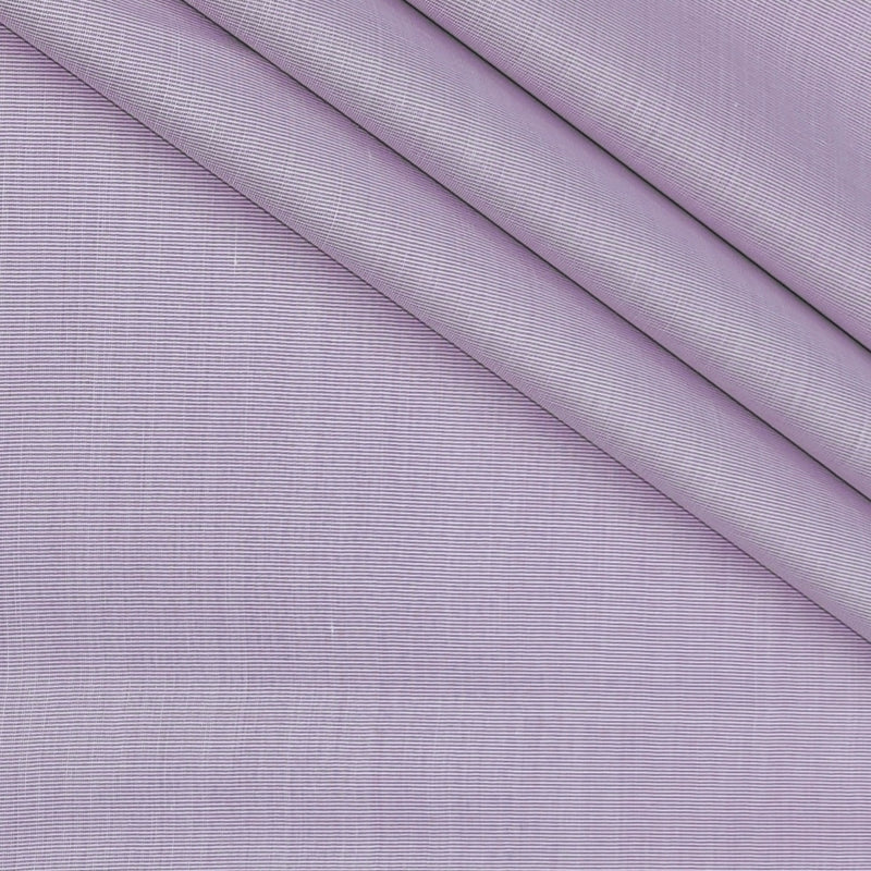 Shirt Fabric ManTire Poly Cotton Wrinkle Free Fill a Fill Colour Lavender