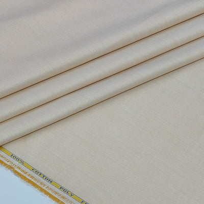 Shirt Fabric ManTire Poly Cotton Wrinkle Free Fill a Fill Colour Vanilla Brown