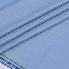 Shirt Fabric ManTire Poly Cotton Wrinkle Free Fill a Fill Colour Blue