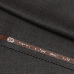 Trouser Fabric Gr Gwalior  Poly Viscose Slub Colour Tilt brown