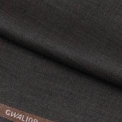 Trouser Fabric Gr Gwalior  Poly Viscose Slub Colour Tilt brown