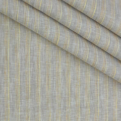 Shirt Fabric Raymond  Poly Cotton Wrinkle Free Broad Lining With Slub Colour Natural Brown
