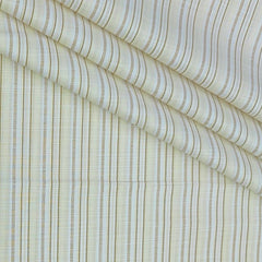 Shirt Fabric Arvind Poly Cotton Wrinkle Free Broad Lining With Slub Colour Ash Brown