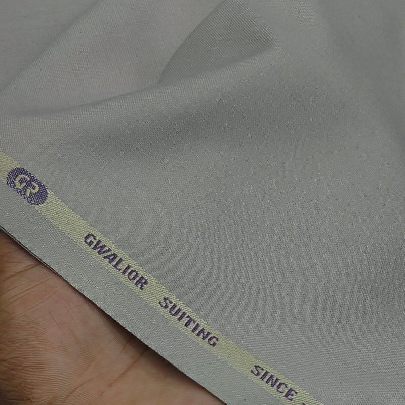 Trouser Fabric Gr Gwalior Poly Viscose Slub Colour Light Brown