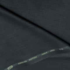 Trouser Fabric Gr Gwalior Poly Viscose Slub Colour Charcoal Grey