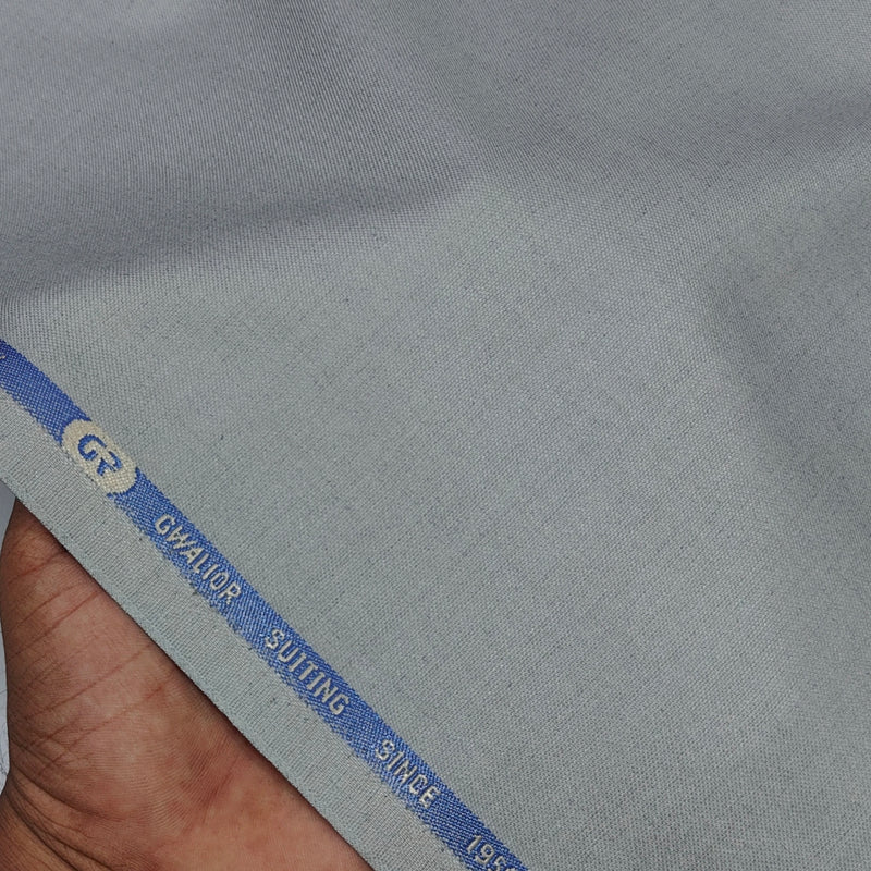 Trouser Fabric Gr Gwalior Poly Viscose Slub Colour Grey