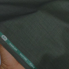 Trouser Fabric Gr Gwalior Poly Viscose Slub Colour Seaweed Green