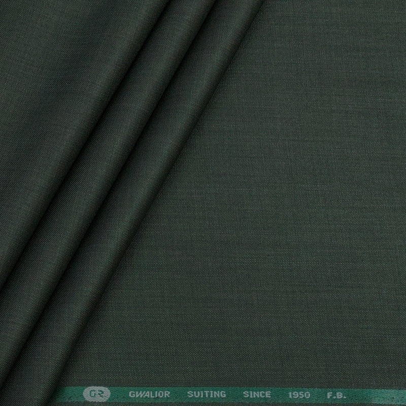 Trouser Fabric Gr Gwalior Poly Viscose Slub Colour Seaweed Green