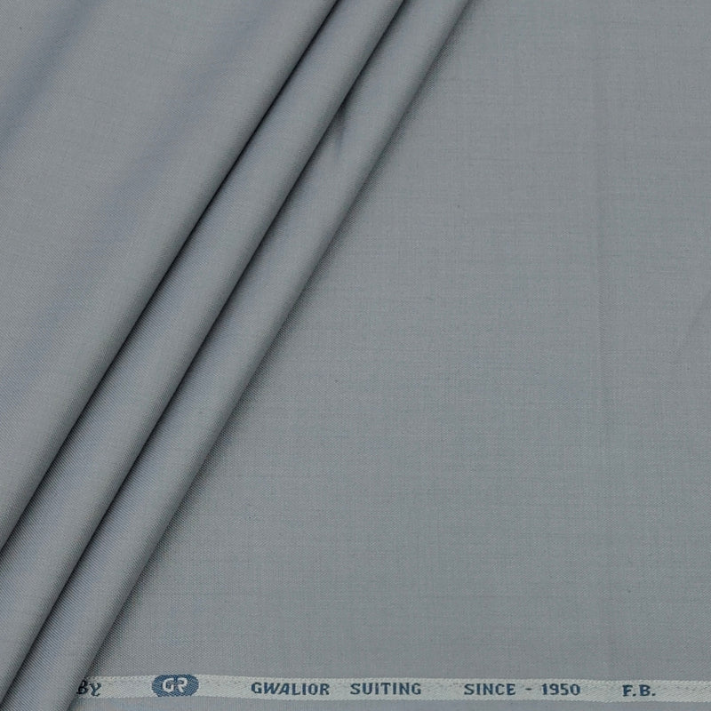 Trouser Fabric Gr Gwalior Poly Viscose Slub Colour Silver