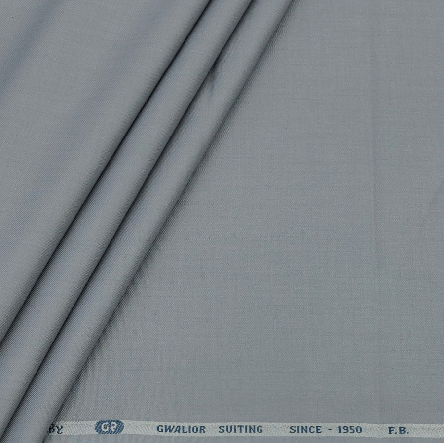 Trouser Fabric Gr Gwalior Poly Viscose Slub Colour Silver