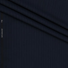 Trouser Fabric Donear 4Way Stretchable Premium Lining Color Midnight Blue