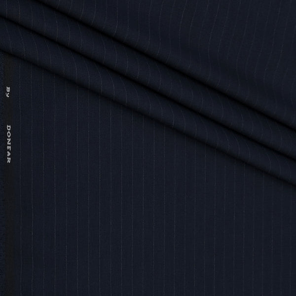 Trouser Fabric Donear 4Way Stretchable Premium Lining Color Midnight Blue