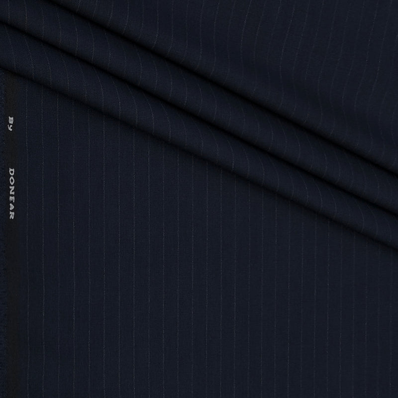 Trouser Fabric Donear 4Way Stretchable Premium Lining Color Midnight Blue
