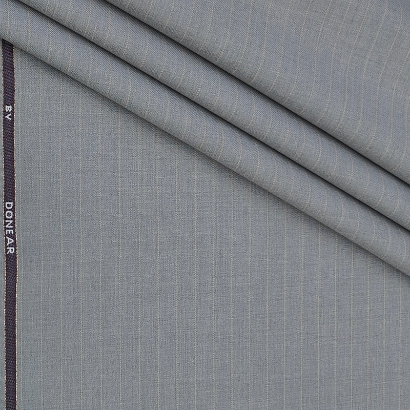 Trouser Fabric Donear Poly Viscose Premium T/R Stretchable Lining Colour Brown N Grey