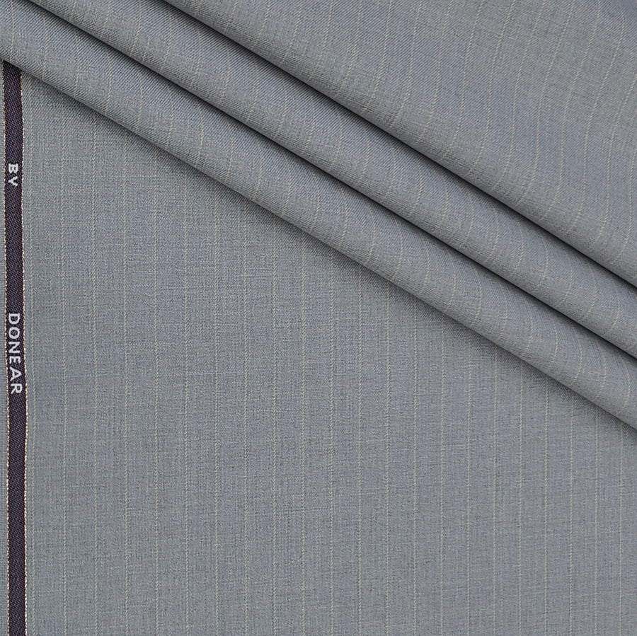 Trouser Fabric Donear Poly Viscose Premium T/R Stretchable Lining Colour Brown N Grey