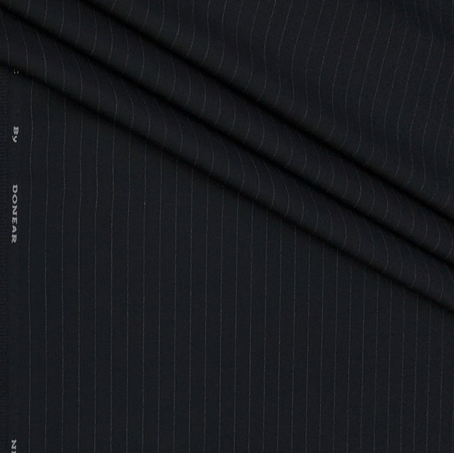 Trouser Fabric Donear 4Way Stretchable Premium Lining Color Dull Black