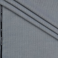 Trouser Fabric Donear 4Way Stretchable Premium Lining Color Silver Grey